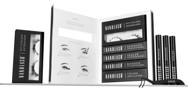 wimpern extensions selber machen set nanolash