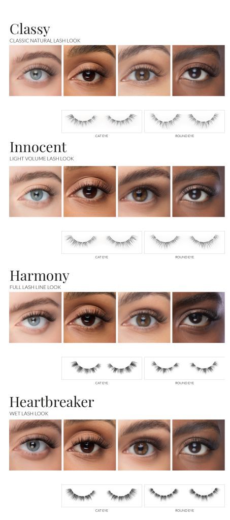 Selbstklebende Lashes nanolash